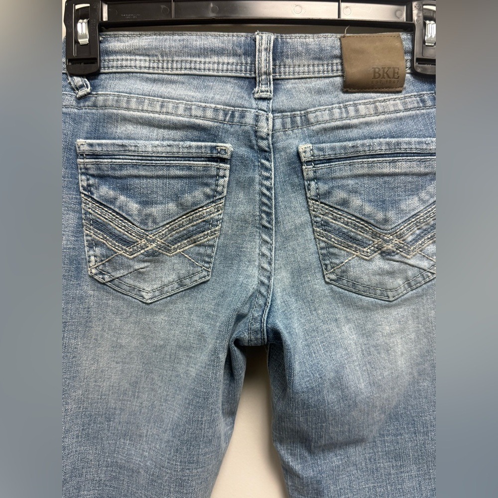 BKE Slim Fit Light Blue Jeans - Picture 4 of 12